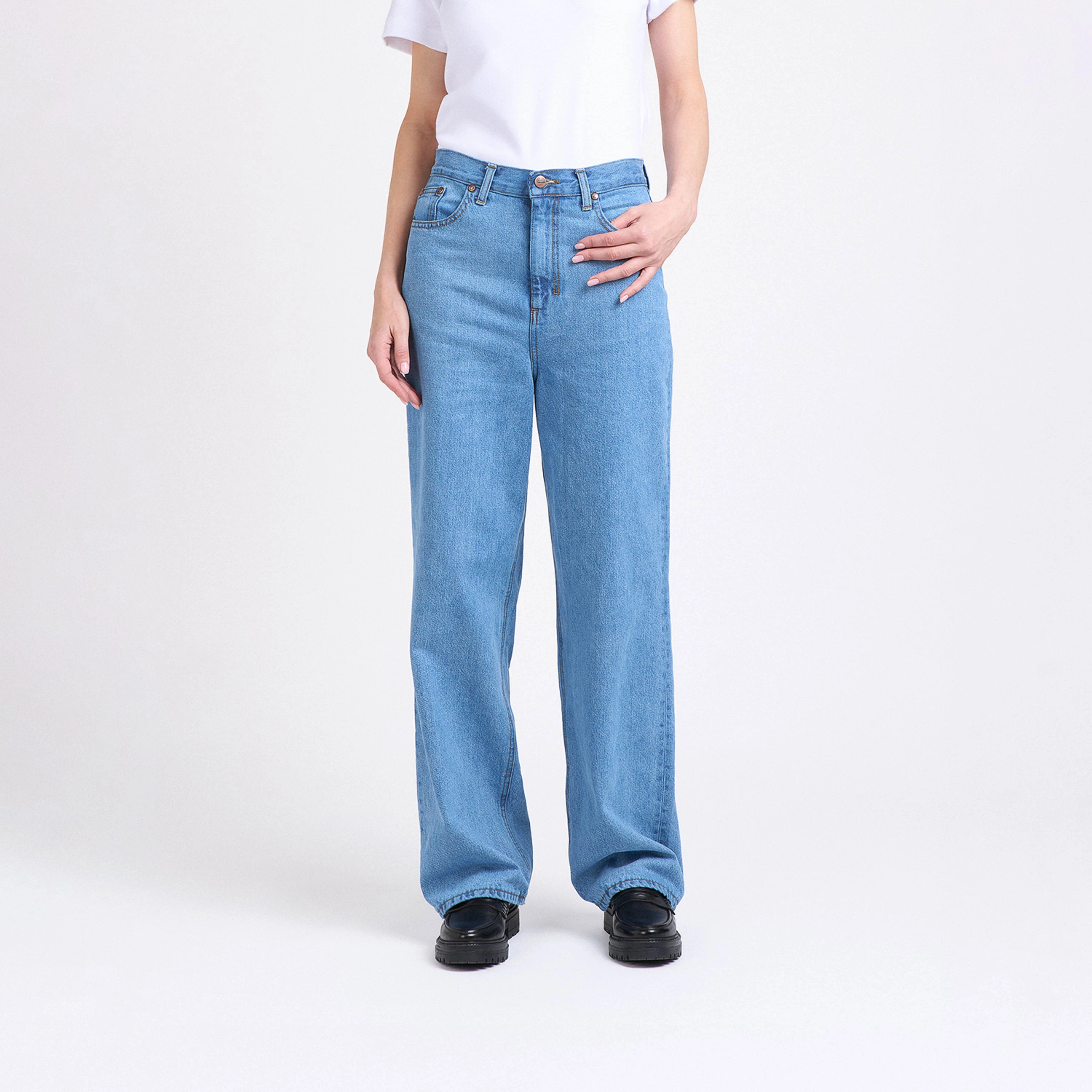 Women's Light Baggy Jeans – Gaspard