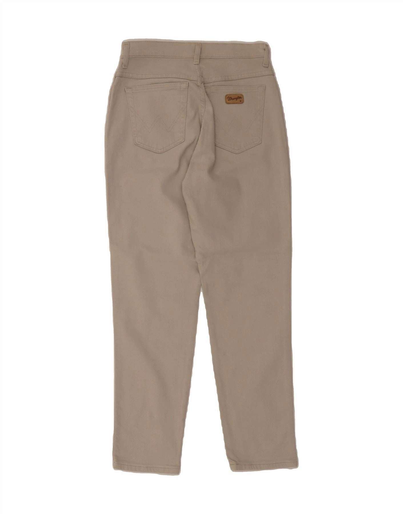 WRANGLER Mens Carla Slim Casual Trousers W34 L30 Grey Cotton