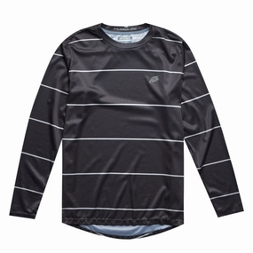 Youth Flowline LS Jersey Revert Black